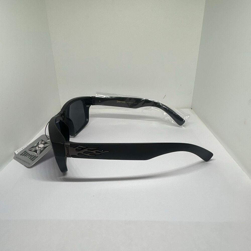 Choppers Sunglasses UV400 Wrap Around Biker Style - Picture 2 of 3
